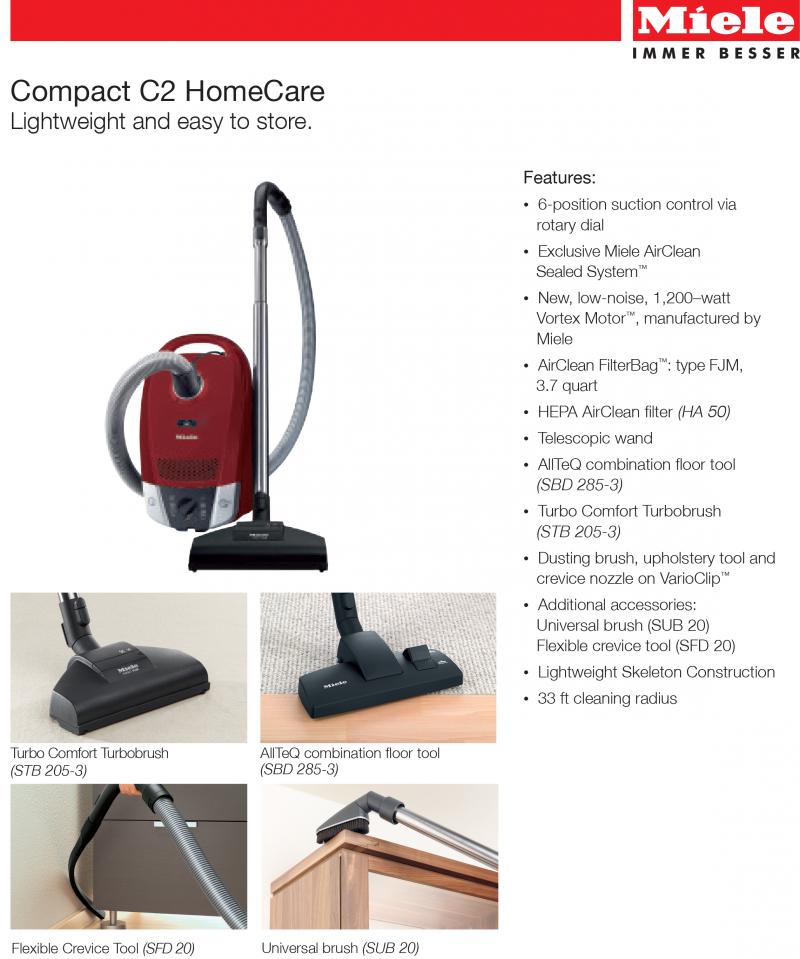 Miele Compact HomeCare C2