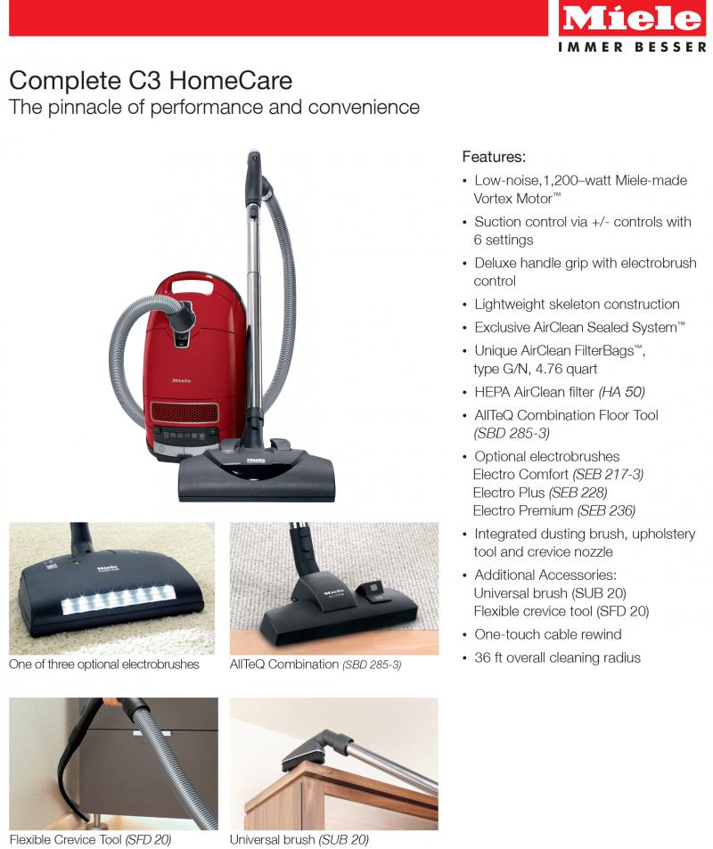 Miele HomeCare C3
