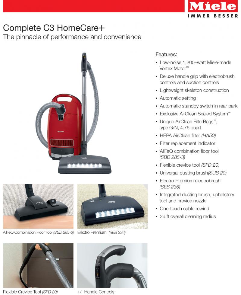 Miele HomeCare C3+